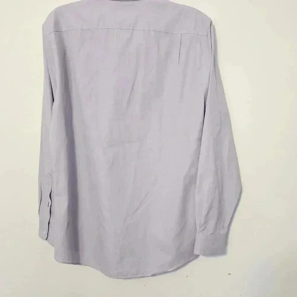 LL BEAN Trim Fit Small Wrinkle Free 100 Cotton EUC